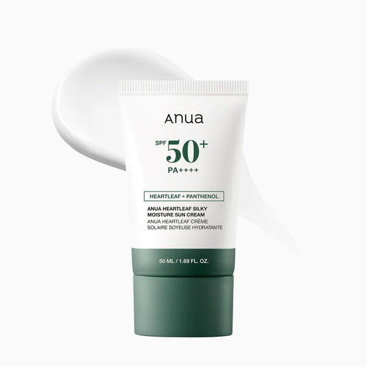ANUA Heartleaf Silky Moisture Sun Cream SPF50+ PA++++ 50 ml