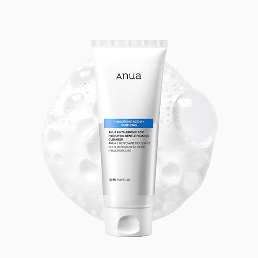 ANUA 8 Hyaluronic Acid Hydrating Gentle Foaming Cleanser 150 ml