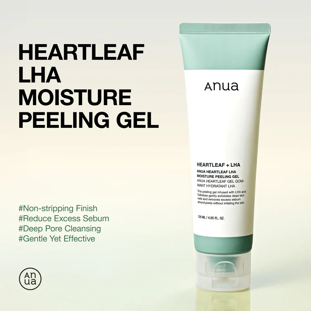 ANUA Heartleaf LHA Moisture Peeling Gel 120 ml