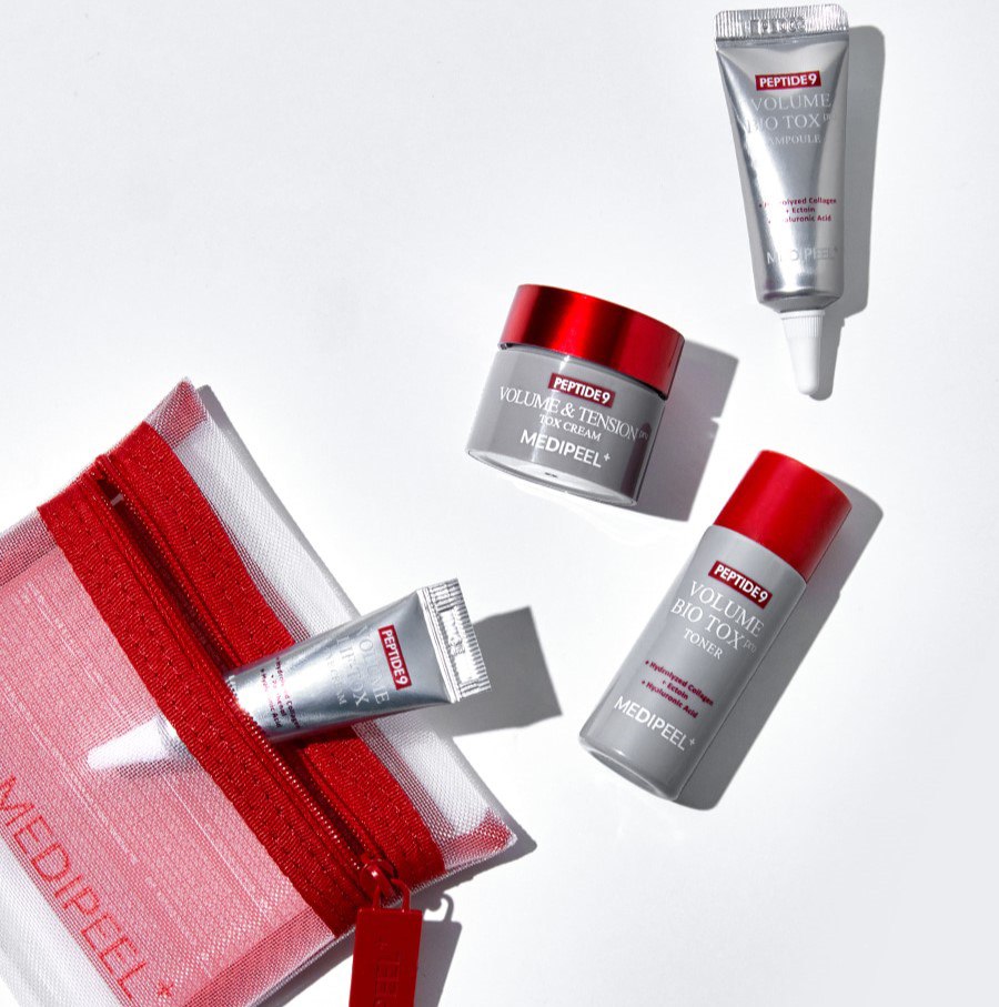 MEDI-PEEL Peptide 9 Volume Bio Tox Trial Kit (toner 20ml+serum10ml+eye cream 4ml+cream 10ml)