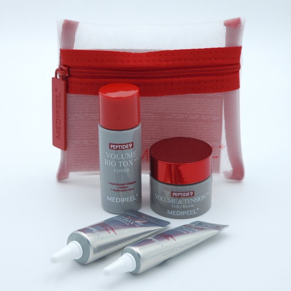 MEDI-PEEL Peptide 9 Volume Bio Tox Trial Kit (toner 20ml+serum10ml+eye cream 4ml+cream 10ml)
